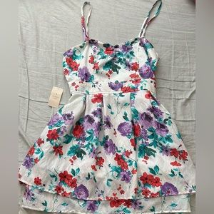 forever 21 spring summer floral mini dress